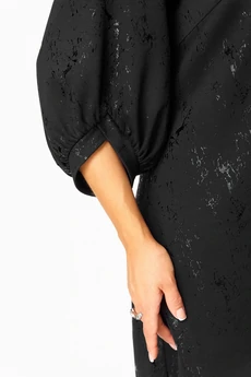 Платье 1326 черный Кокетка и К