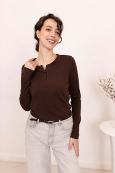 Джемпер 42903G шоколад КУПАЛИНКА