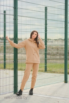 Спортивный костюм 1245 кэмел LADIS LINE