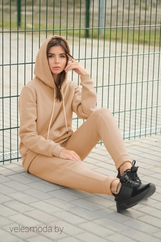 Спортивный костюм 1245 кэмел LADIS LINE