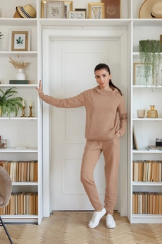 Спортивный костюм 1386 кофейный LADIS LINE