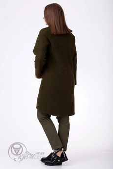 Пальто 951 хаки LADIS LINE