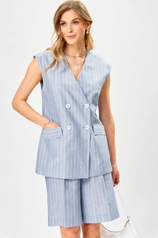 Костюм с шортами 103 голубой LAIKONY