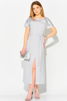 Платье 114 светло-серый LAIKONY