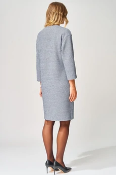 Платье 183 сине-белый LAIKONY