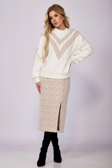 Костюм с юбкой 328б LAIKONY