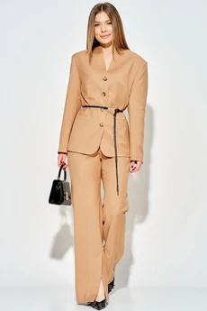 Костюм брючный 343 кэмэл LAIKONY