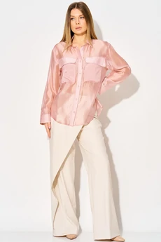 Блузка 382-1 пыльная роза LAIKONY