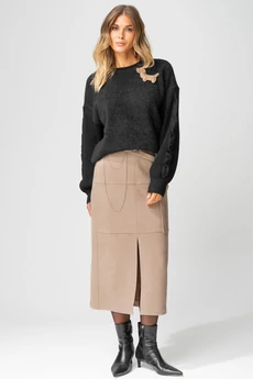 Юбка 453-2 бежевый LAIKONY