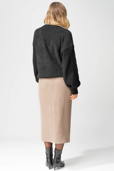 Юбка 453-2 бежевый LAIKONY