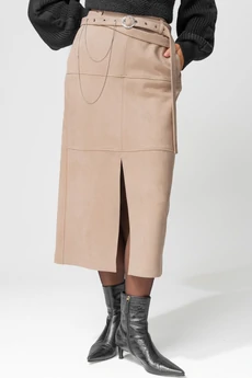 Юбка 453-2 бежевый LAIKONY