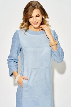 Платье 524 голубой LAIKONY