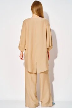 Костюм брючный 534 бежевый LAIKONY