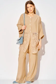 Костюм брючный 534 бежевый LAIKONY