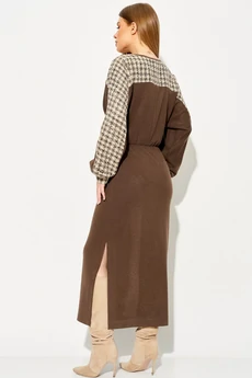 Платье 774 шоколад LAIKONY
