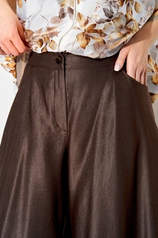 Брюки 834-2 шоколадный LAIKONY