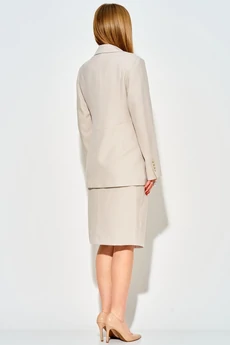 Костюм с юбкой 843 латте LAIKONY