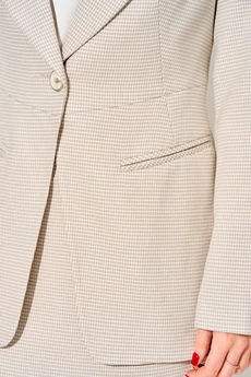 Костюм с юбкой 843 латте LAIKONY