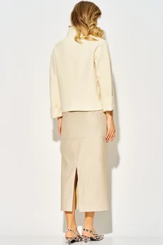 Юбка 924 серо-бежевый LAIKONY