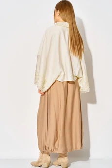 Костюм с юбкой 934 жемчужный + миндаль LAIKONY