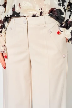 Брюки 942-2 слоновая кость LAIKONY