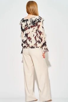 Брюки 942-2 слоновая кость LAIKONY