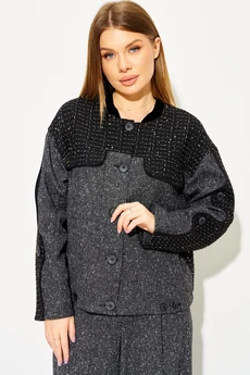 Костюм брючный 974 графит LAIKONY