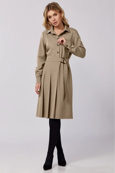 Платье 470 бежевый LAIKONY