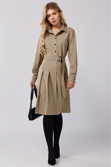 Платье 470 бежевый LAIKONY