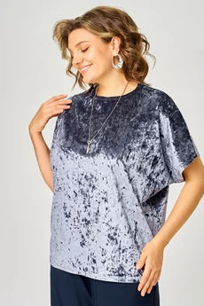 Блузка 9609 графит LARINI