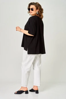 Футболка 086 черный optimist LARINI