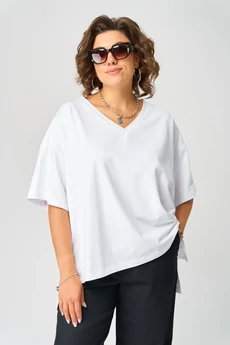 Футболка 090 белый LARINI