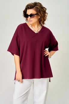Футболка 090 бордовый LARINI