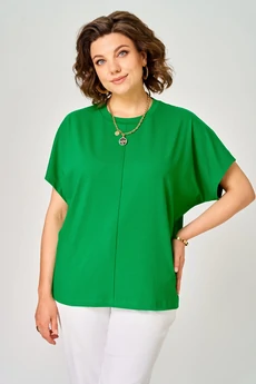Блузка 9610 зеленый LARINI