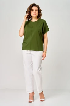 Блузка 9610 хаки LARINI