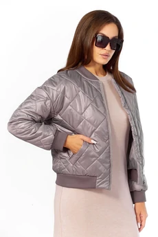Бомбер 6004-2 сиреневый LEANNA-STYLE