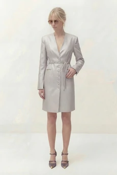 Платье 1834 жемчужно-серый Lokka