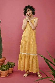 Сарафан 1875 желтый Lokka