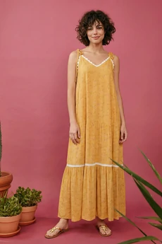 Сарафан 1875 желтый Lokka
