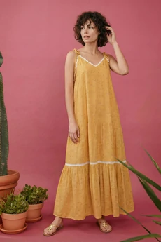 Сарафан 1875 желтый Lokka