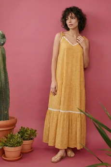 Сарафан 1875 желтый Lokka