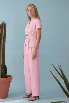 Костюм брючный 1891Р розовый Lokka