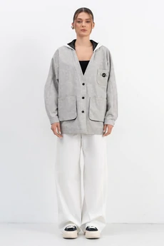 Куртка 273 серый LUNA