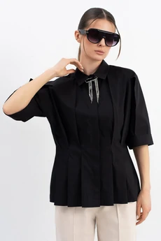 Рубашка 278 черный LUNA