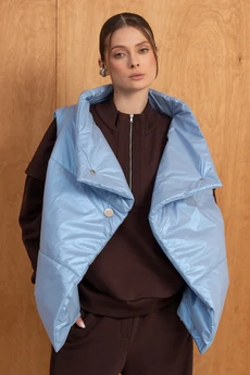 Жилет 281 голубой LUNA