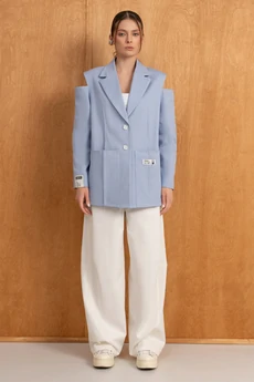 Жакет 284 голубой LUNA