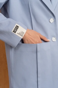 Жакет 284 голубой LUNA