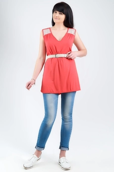 Туника 22958 коралл La rouge