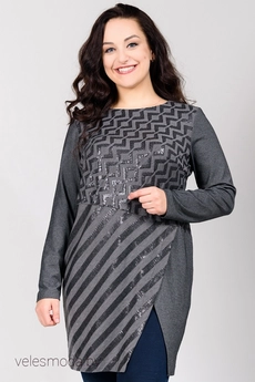 Туника 2961 графит La rouge