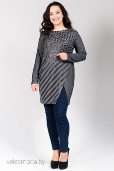 Туника 2961 графит La rouge